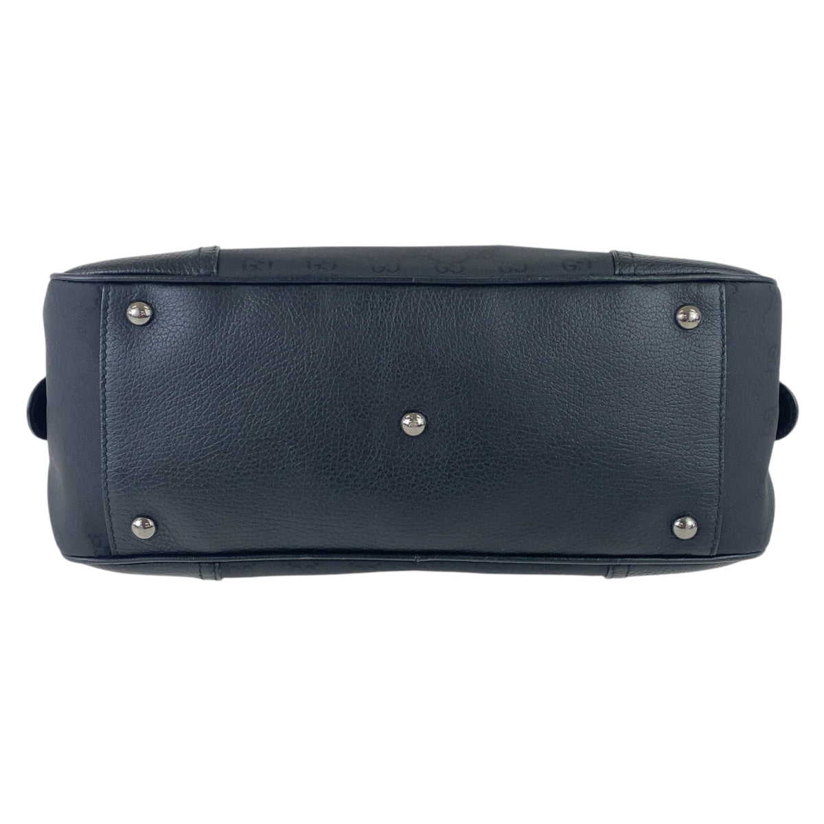 GUCCI Shoulder Bag 293594 Nylon, Leather Black Silver Metal Shoulder Bag handbag Sherry line Women Used