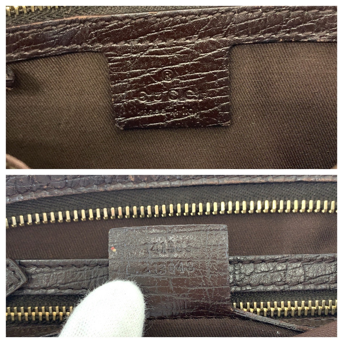 GUCCI Shoulder Bag 141506 GG canvas Brown Beige Gold Metal Shoulder Bag Crossbody Pochette Sherry line horsebit Women Used