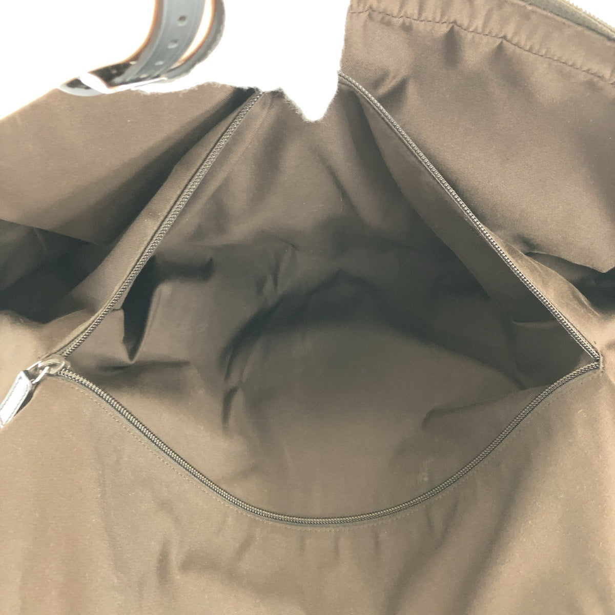 GUCCI Boston Duffel bag 196356 GG canvas, leather Dark Brown SilverMetal Boston Duffel bag unisex Women Used