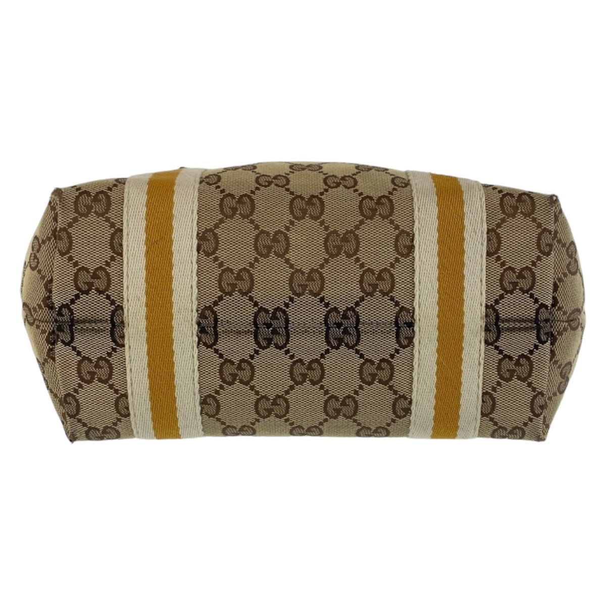GUCCI Tote Bag 139261 GG canvas Beige Multicolor Gold Metal Tote Bag handbag Sherry Women Used
