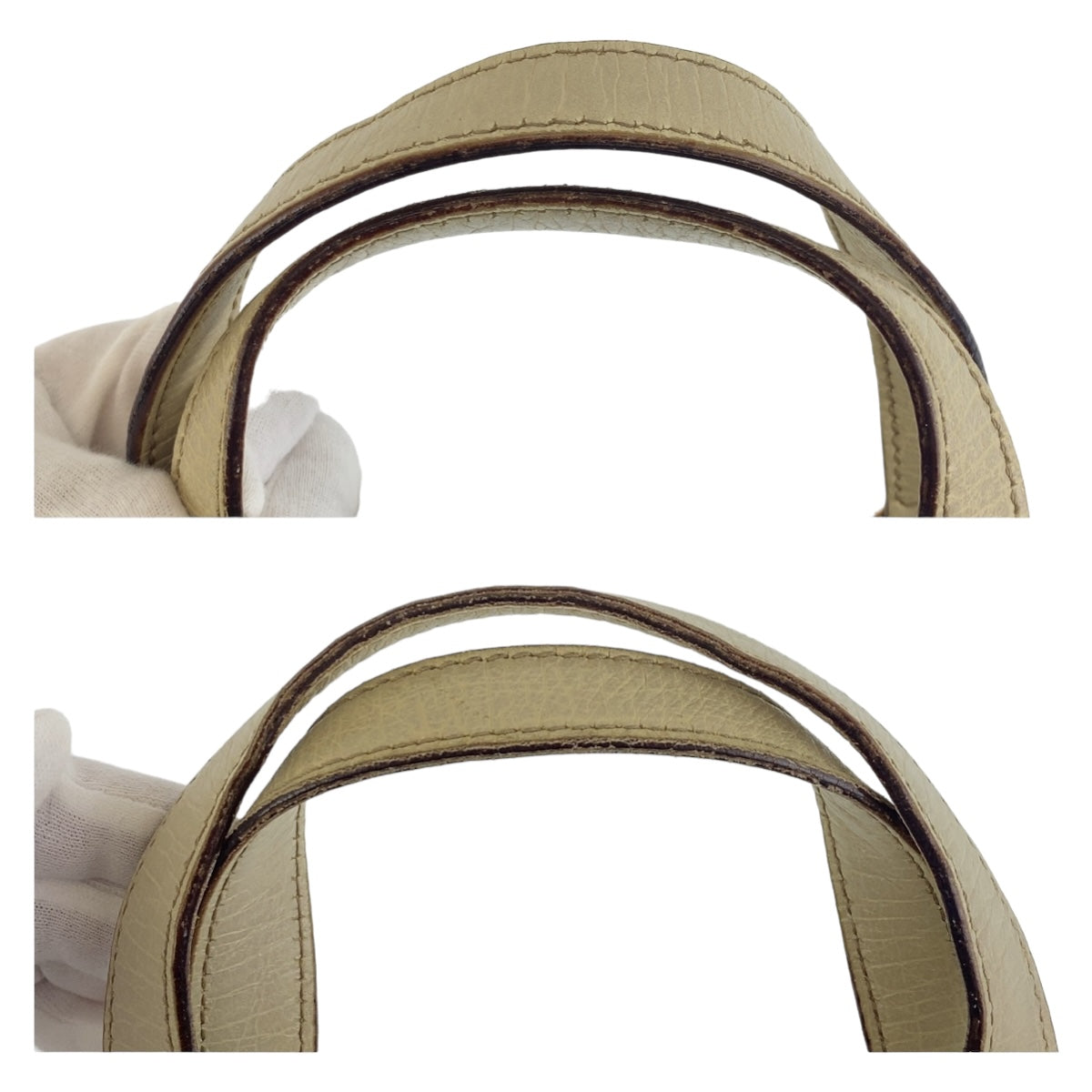 GUCCI Tote Bag 139261 GG canvas Beige Multicolor Gold Metal Tote Bag handbag Sherry Women Used