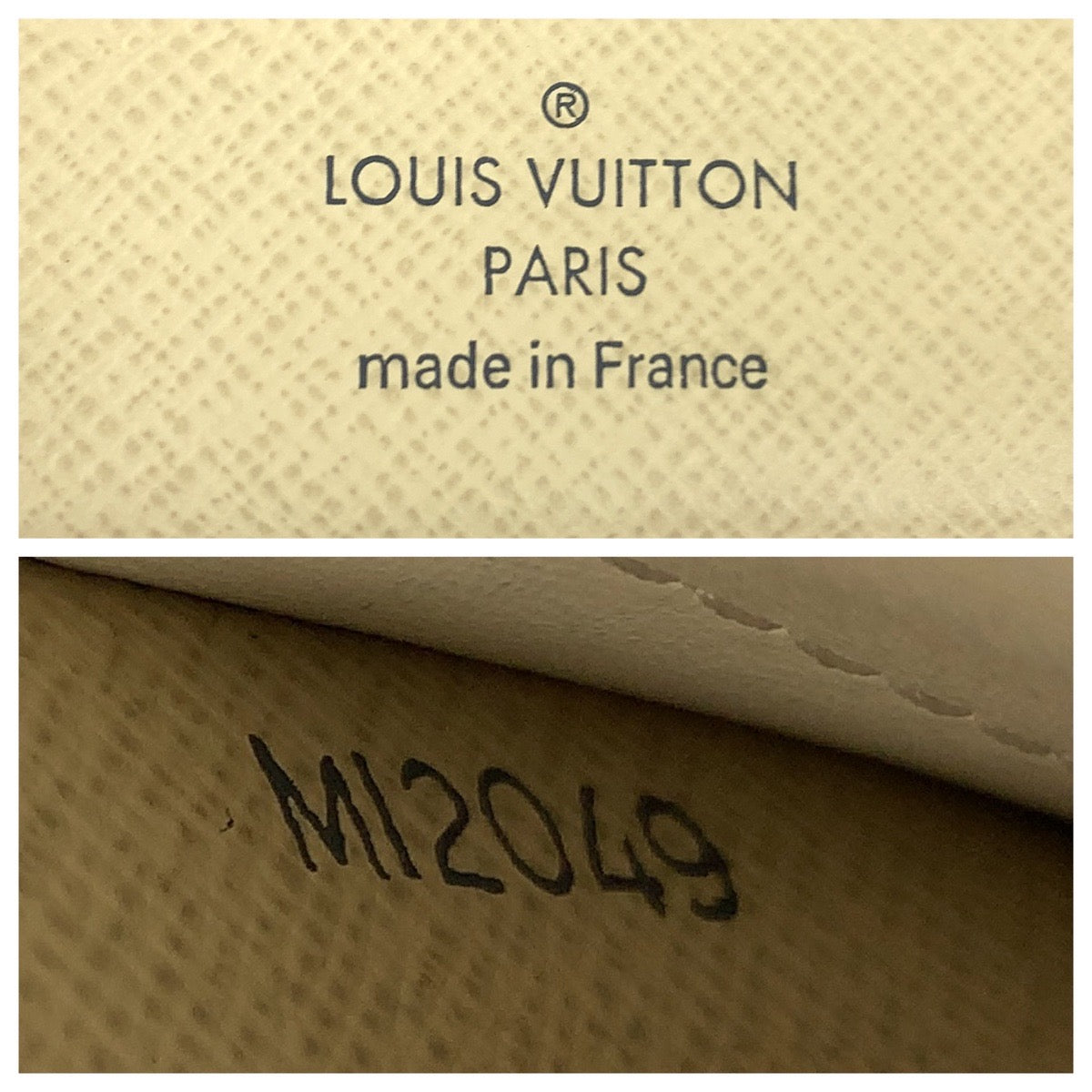 LOUIS VUITTON Bifold Wallet N61676 PVC White Gray Gold Metal Folding wallet Compact wallet Damier Azur Portefeuille Viennoiserie Women Used