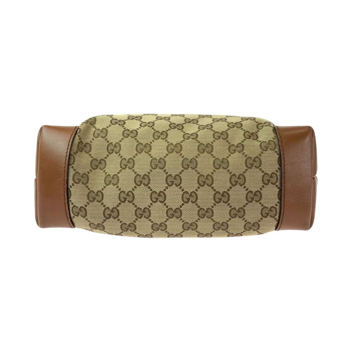 GUCCI Shoulder Bag 337598 GG canvas Brown Silver Metal Shoulder Bag Messenger bag Sherry line Women Used
