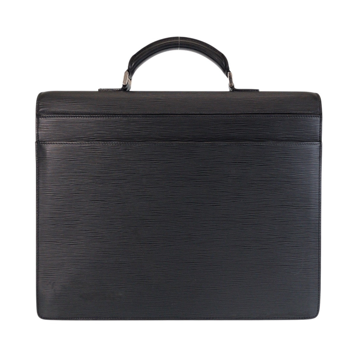 LOUIS VUITTON Business bag M54532 Epi Leather Noir Black SilverMetal Business bag briefcase Epi Robusto mens Used