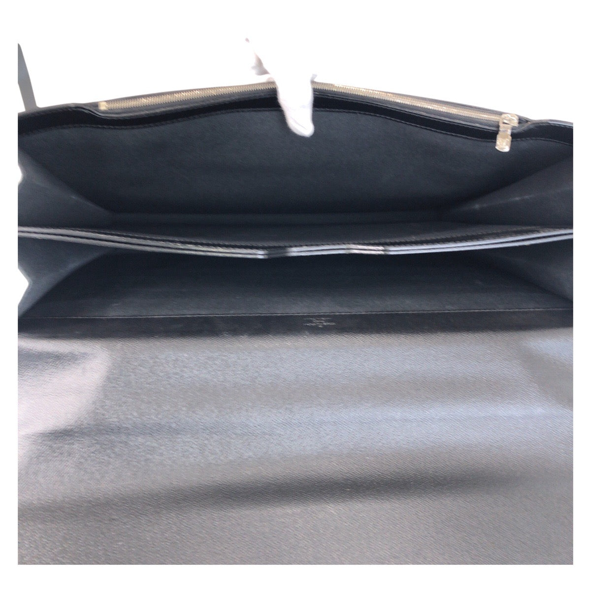 LOUIS VUITTON Business bag M54532 Epi Leather Noir Black SilverMetal Business bag briefcase Epi Robusto mens Used