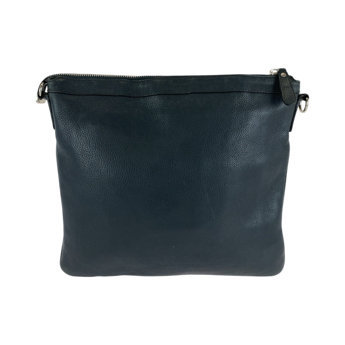 GUCCI Shoulder Bag 233329 leather Dark Grey SilverMetal Shoulder Bag pochette mens Used