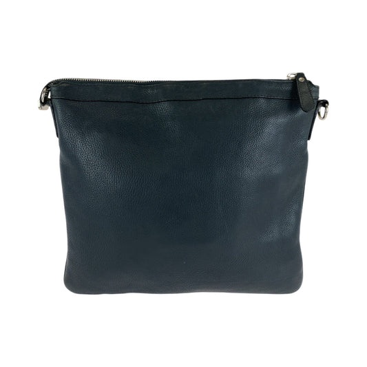 GUCCI Shoulder Bag 233329 leather Dark Grey SilverMetal Shoulder Bag pochette mens Used