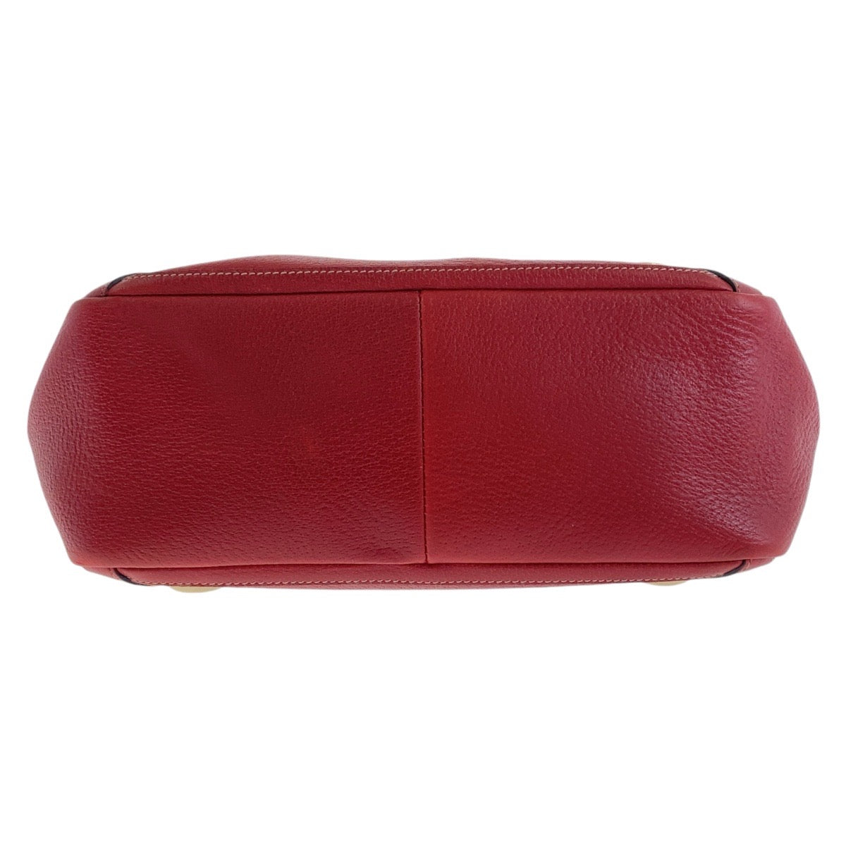 GUCCI Tote Bag 130739 Leather, GG canvas Red Gold Metal Tote Bag handbag Abbey Women Used