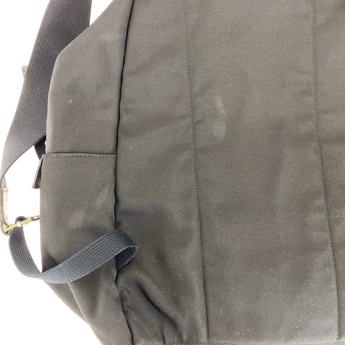 GUCCI Backpack 268184 Canvas, Leather black Backpacks, Daypacks, Backpacks, Unisex Sherry line Women Used
