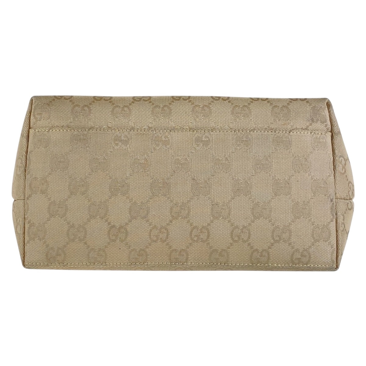 GUCCI Shoulder Bag 001 3386 GG canvas Beige SilverMetal Hobo Shoulder Bag one belt Women Used