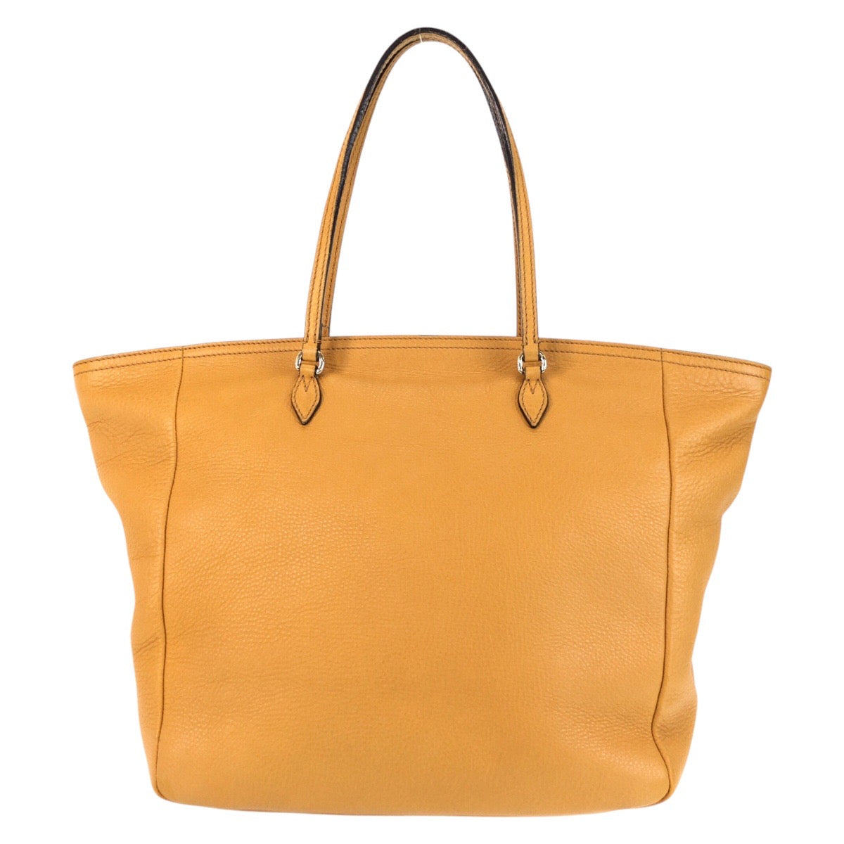GUCCI Tote Bag 323671 leather Yellow Gold Metal Tote Bag Shoulder Bag Women Used
