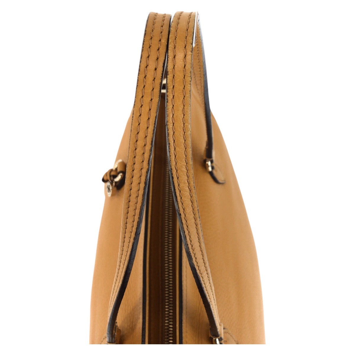 GUCCI Tote Bag 323671 leather Yellow Gold Metal Tote Bag Shoulder Bag Women Used