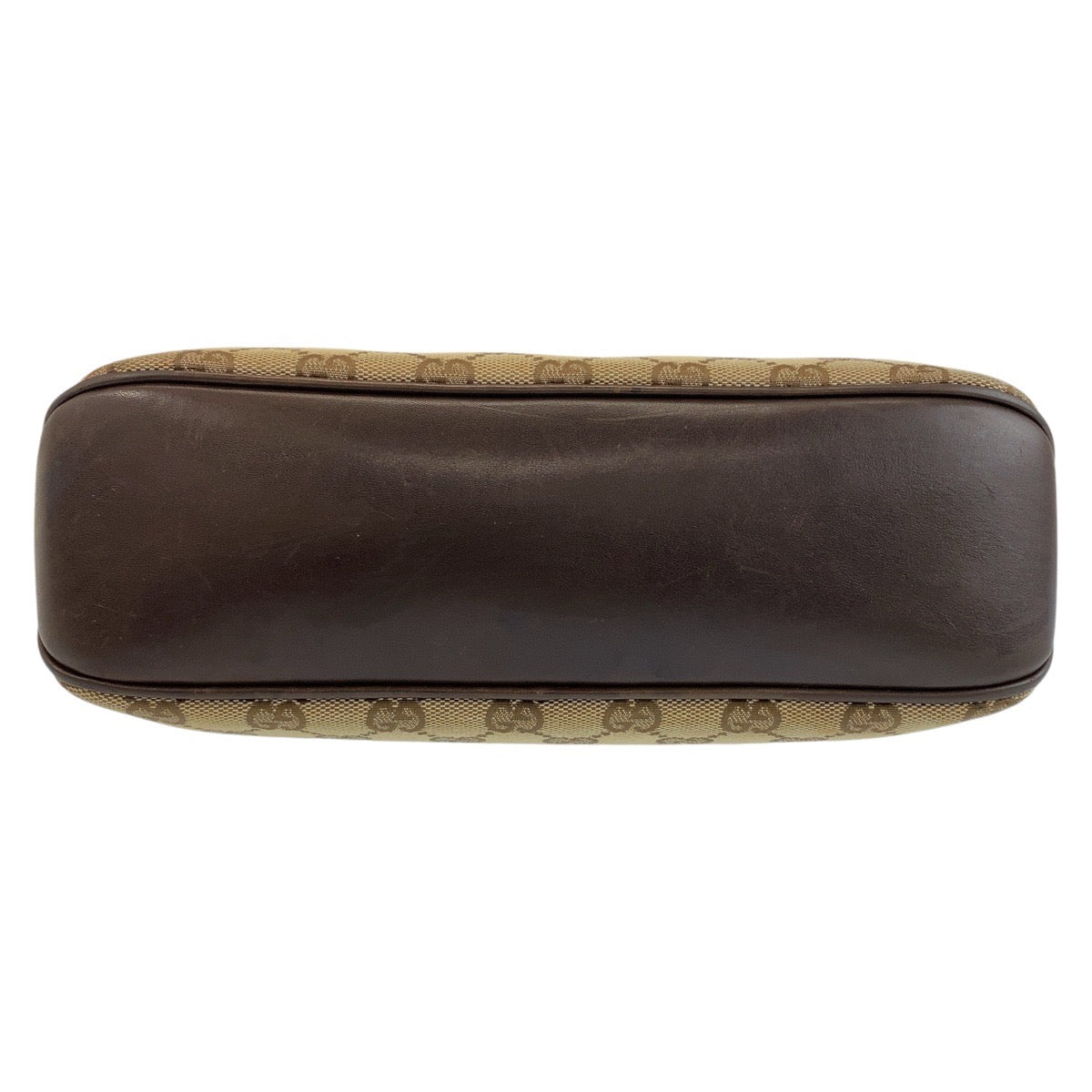 GUCCI Shoulder Bag 109097 GG canvas, leather Brown Beige Gold Metal Crossbody Shoulder Bag Messenger Bag Women Used