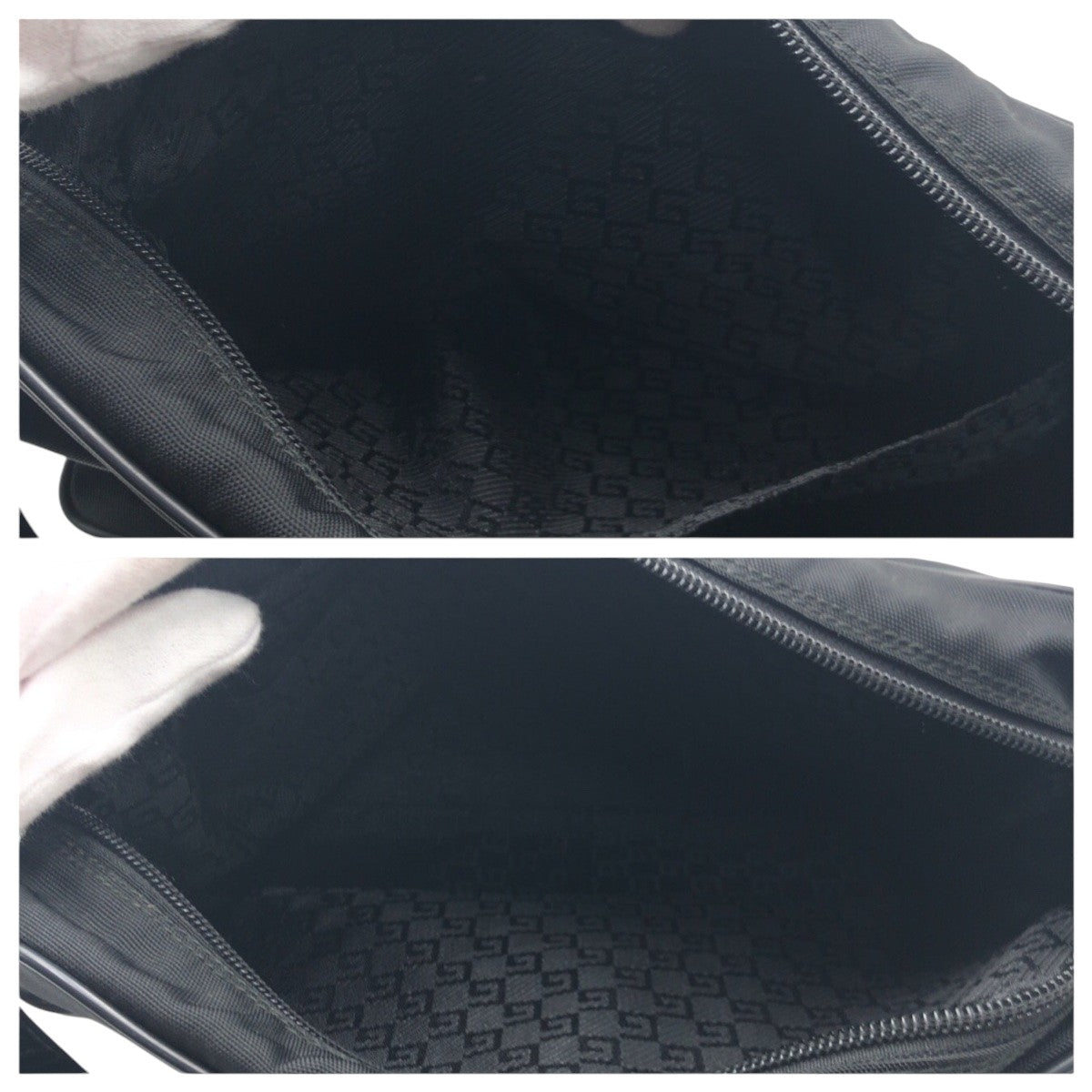 GUCCI Shoulder Bag canvas Black black Shoulder Bag Messenger Bag Unisex mens Used