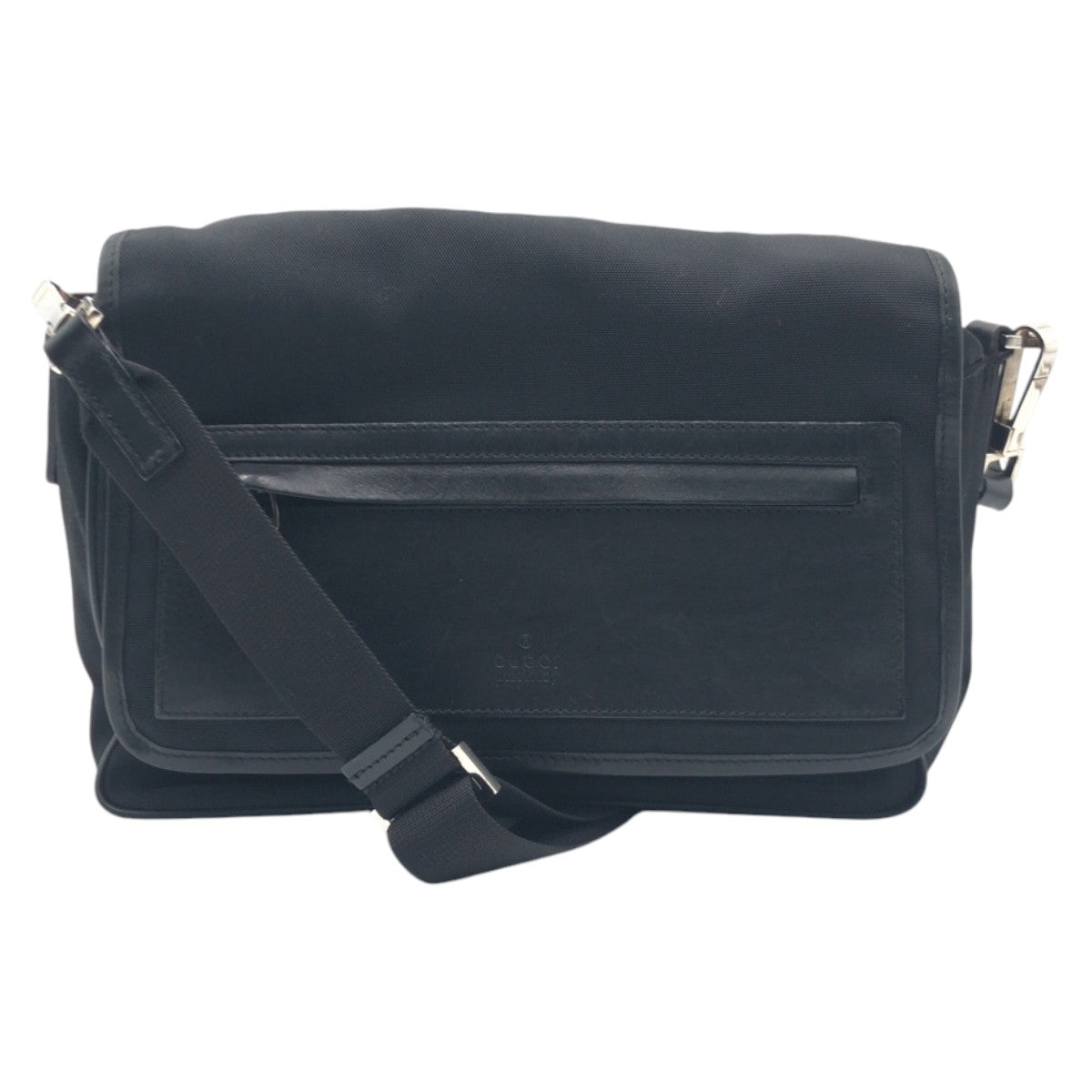 GUCCI Shoulder Bag canvas Black black Shoulder Bag Messenger Bag Unisex mens Used