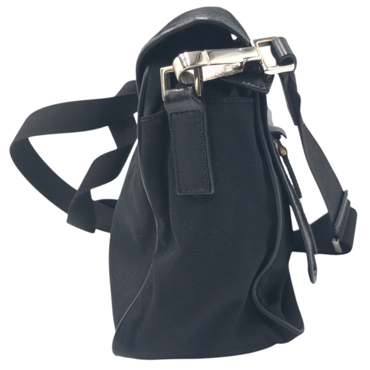GUCCI Shoulder Bag canvas Black black Shoulder Bag Messenger Bag Unisex mens Used