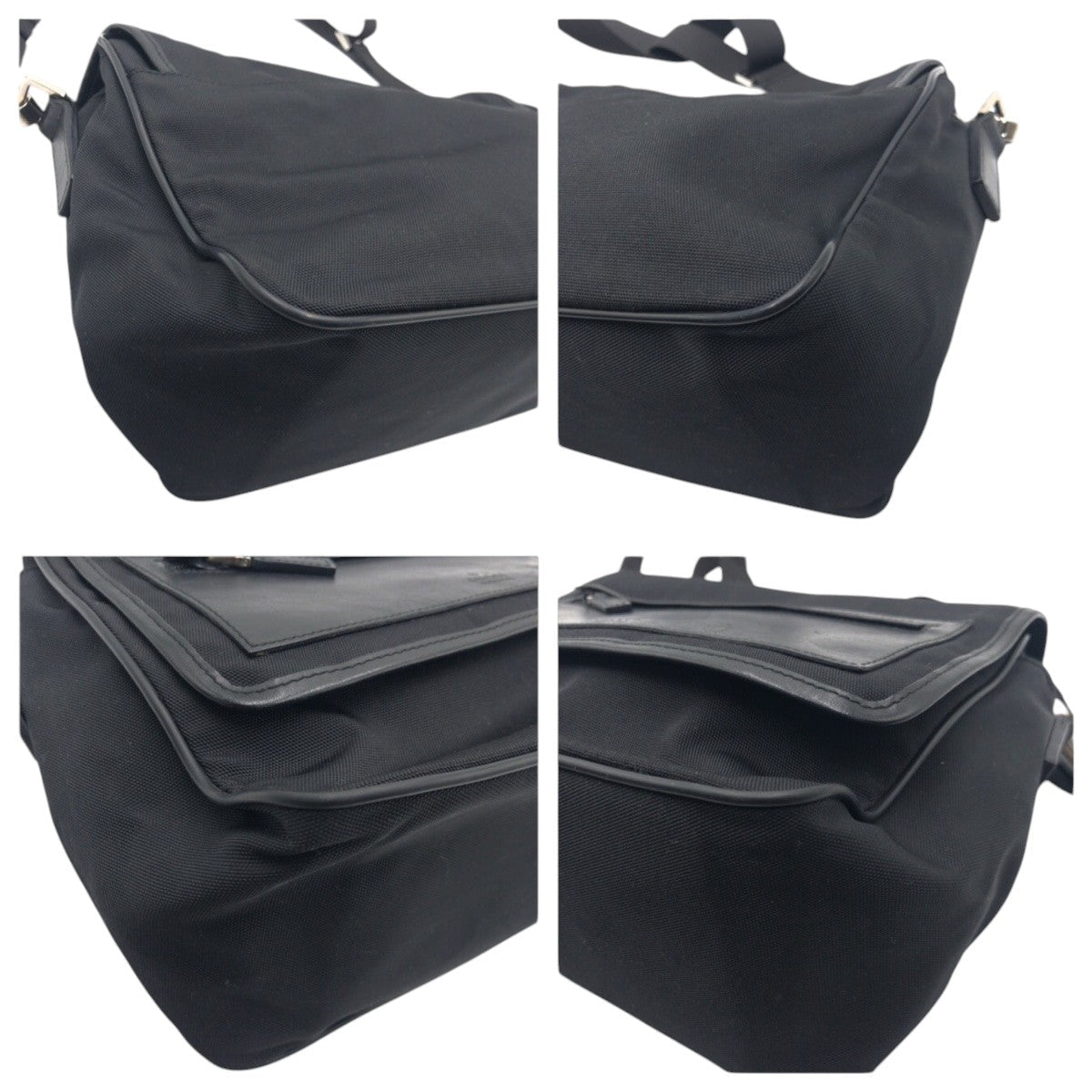 GUCCI Shoulder Bag canvas Black black Shoulder Bag Messenger Bag Unisex mens Used