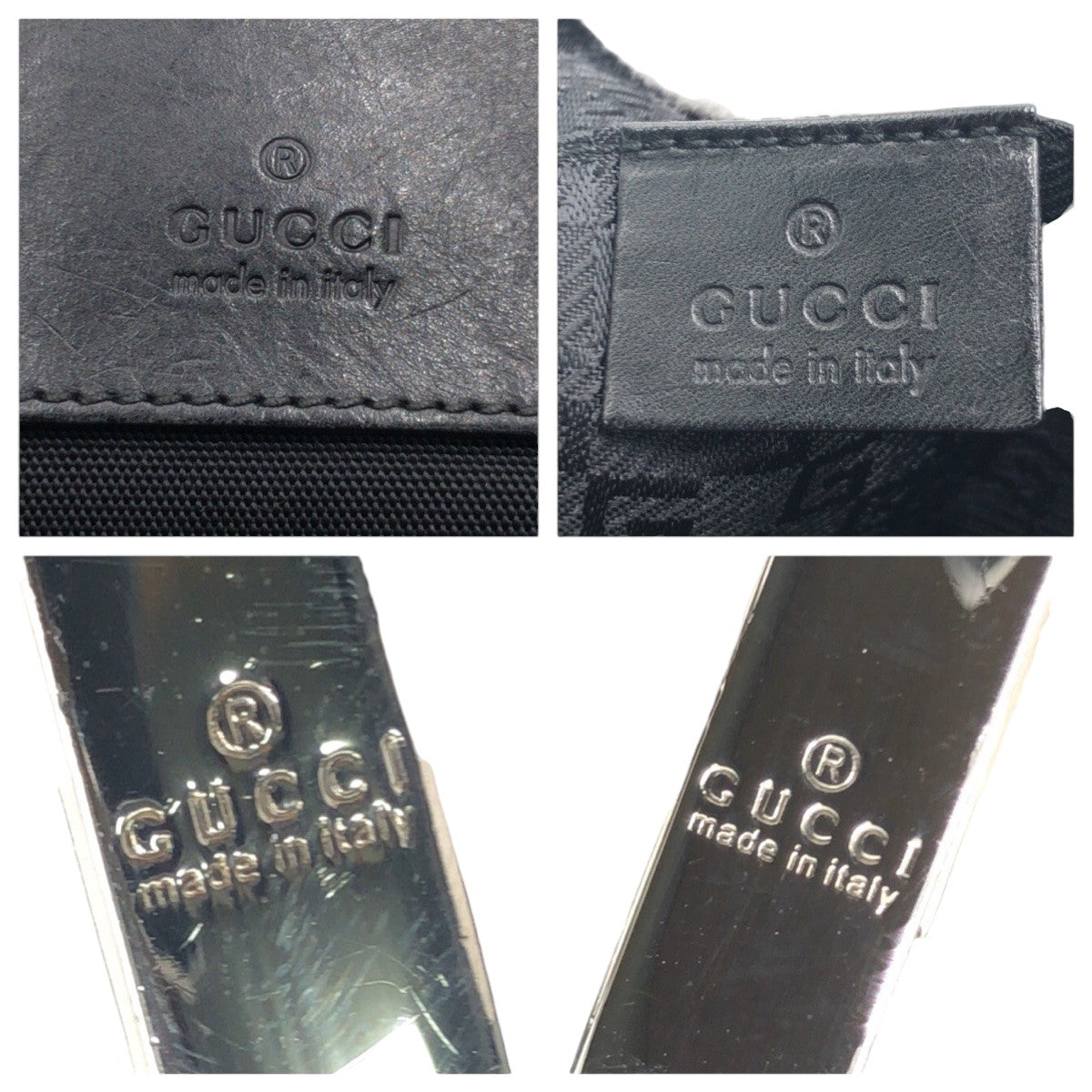 GUCCI Shoulder Bag canvas Black black Shoulder Bag Messenger Bag Unisex mens Used