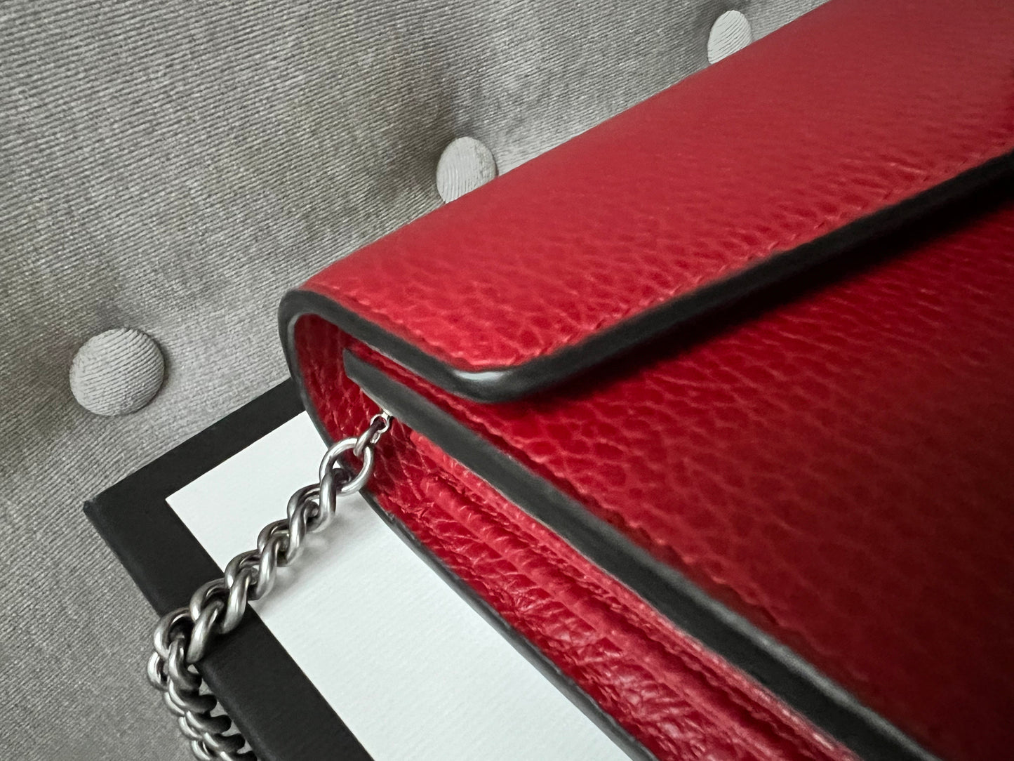 Gucci Dionysus Red Mini Chain Bag (RRP £1340)