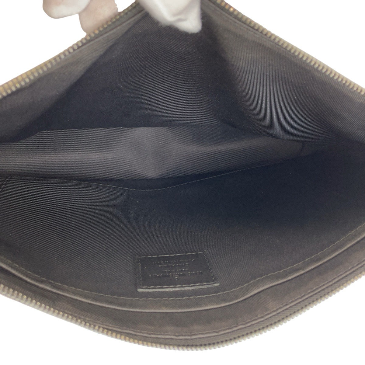LOUIS VUITTON Clutch bag M63271 PVC Brown Clutch bag business bag Monogram Glaze pochette cosmos mens Used
