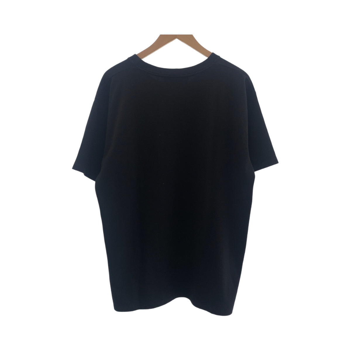 GUCCI Short sleeve T-shirt 616036 cotton Black multicolor Short-sleeved T-shirt cut-and-sew logo mens S Used