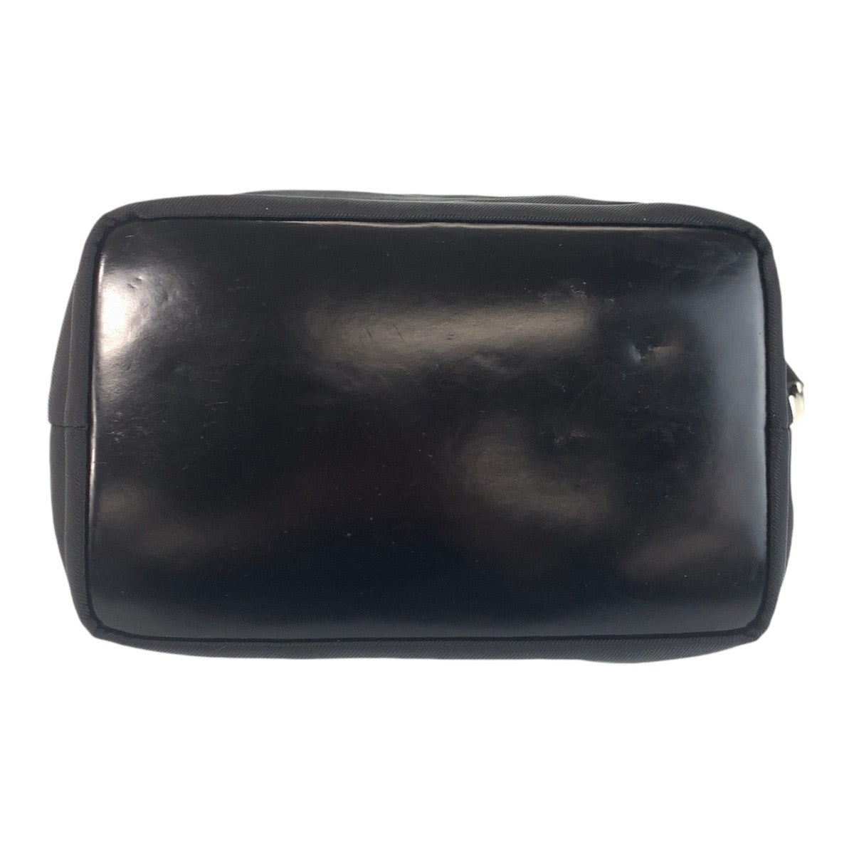 GUCCI Shoulder Bag Canvas, Leather Black Silver Metal Shoulder Bag Hobo Bamboo Women Used