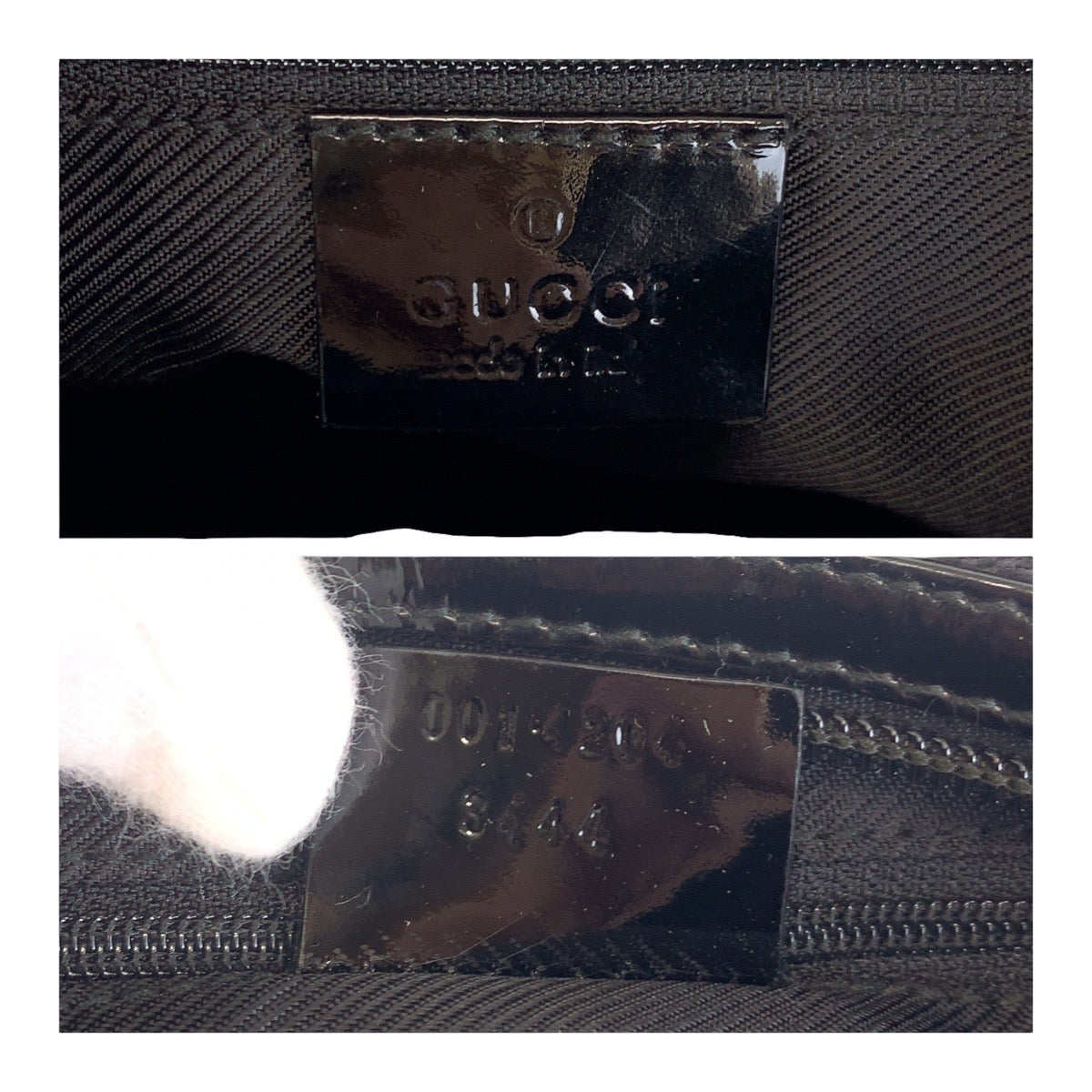 GUCCI Shoulder Bag GG canvas black Shoulder Bag Hobo Women Used