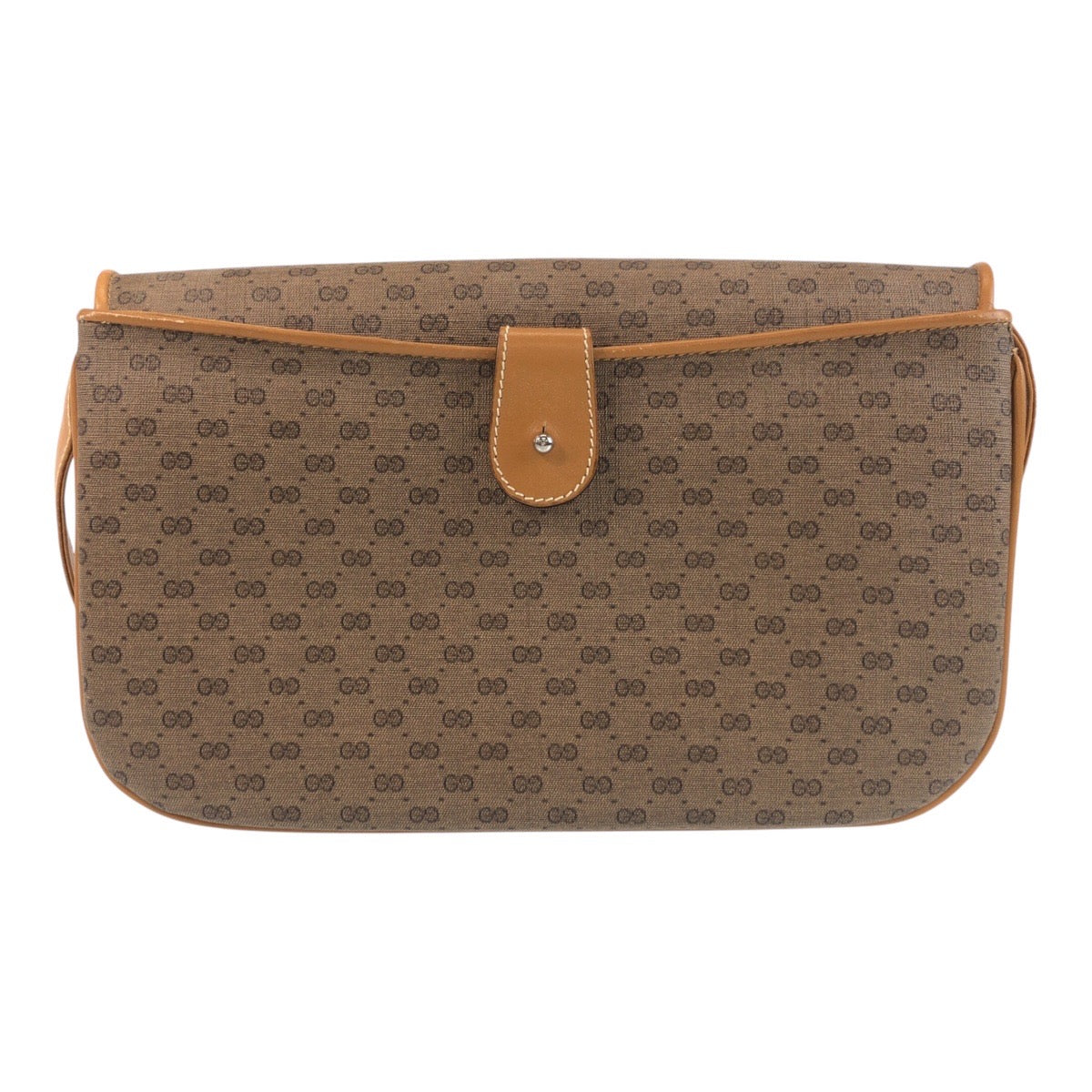GUCCI Shoulder Bag 004 256 PVC, Leather Brown camel Crossbody Shoulder Bag Messenger Bag Old Gucci Micro GG Women Used