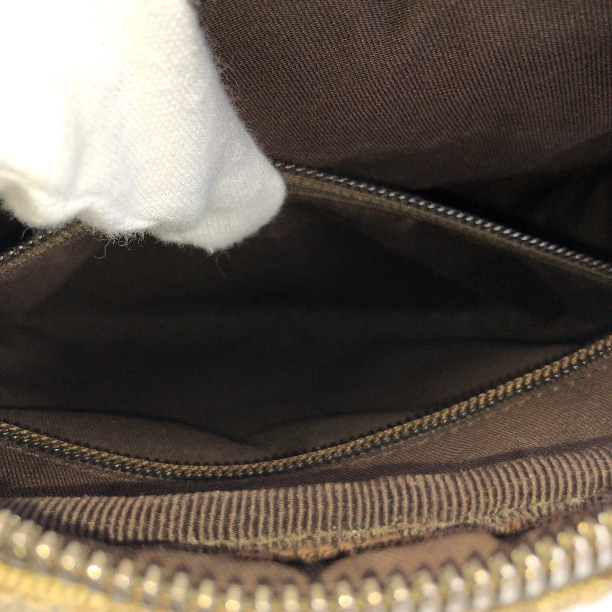 GUCCI Shoulder Bag 114291 GG Supreme canvas, leather Brown Crossbody Shoulder Bag Women Used