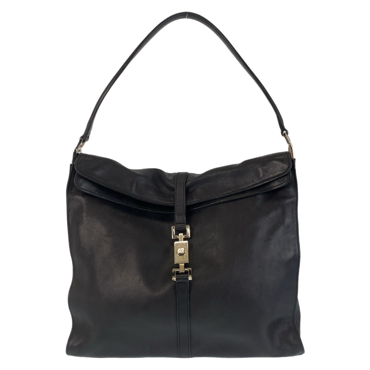 GUCCI Shoulder Bag 001 3355 leather black Shoulder Bag Jackie Women Used