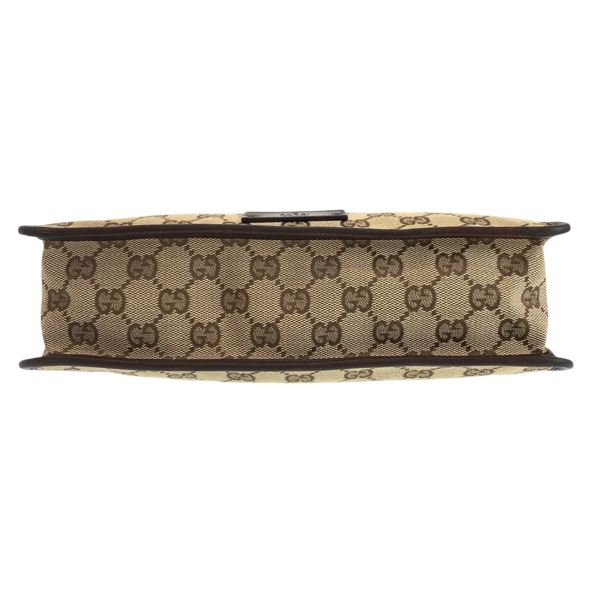 GUCCI Shoulder Bag 91762 GG canvas, leather Brown beige Crossbody Shoulder Bag Messenger Bag Women Used