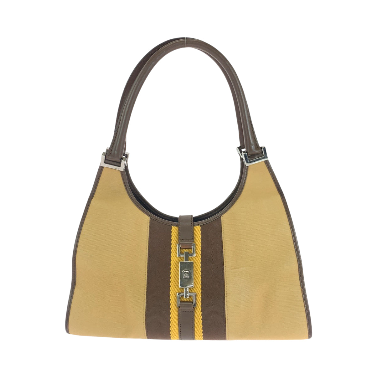 GUCCI Shoulder Bag 002 1067 GG canvas Brown One Shoulder Bag Jackie Women Used