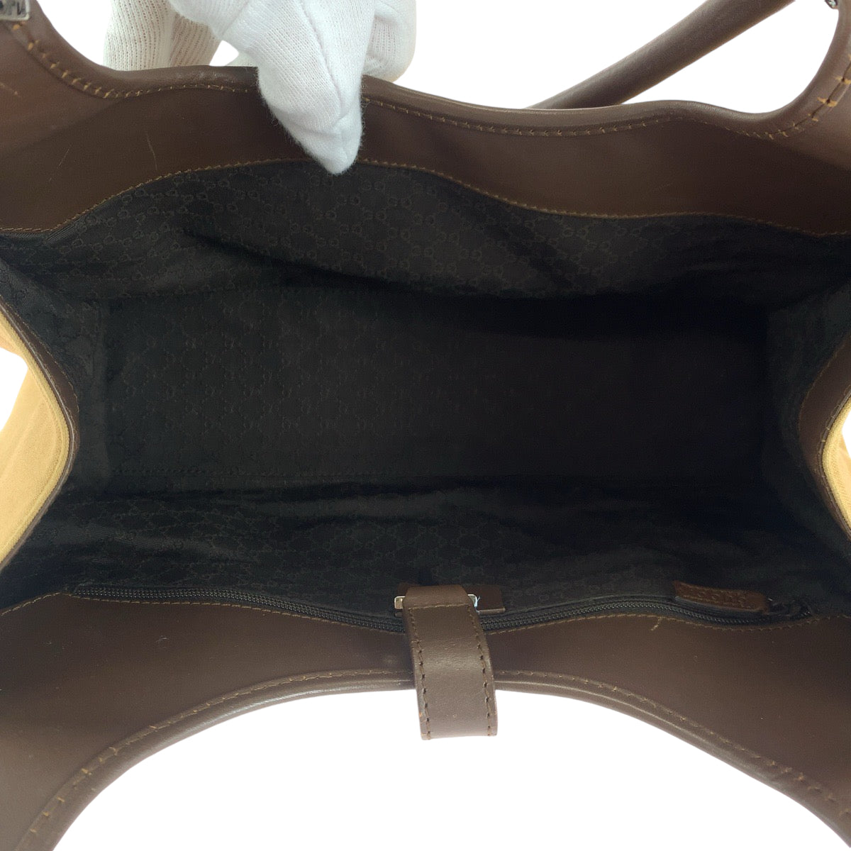 GUCCI Shoulder Bag 002 1067 GG canvas Brown One Shoulder Bag Jackie Women Used