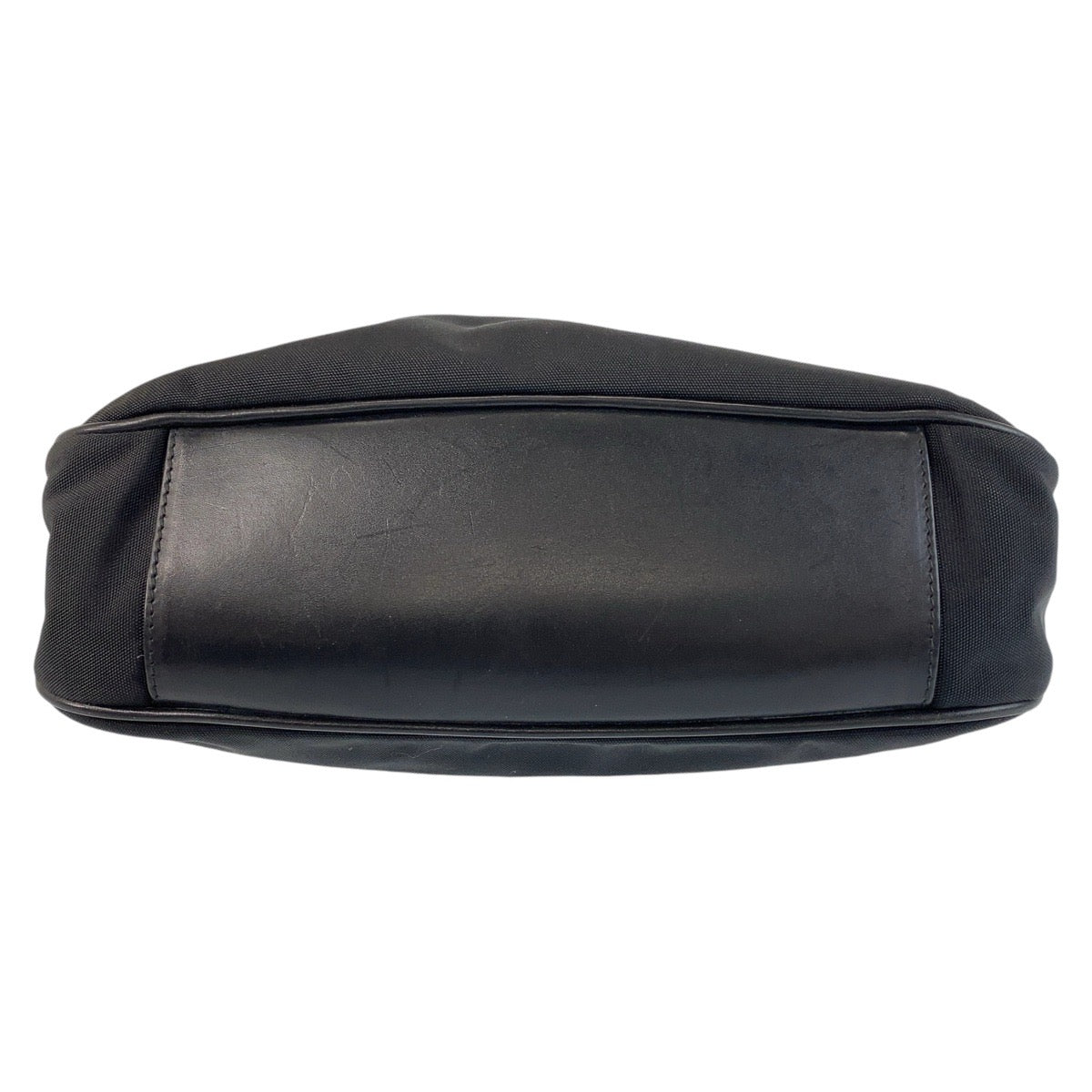 GUCCI Handbag 001 1638 Nylon, Bamboo black Handbag Bamboo Women Used