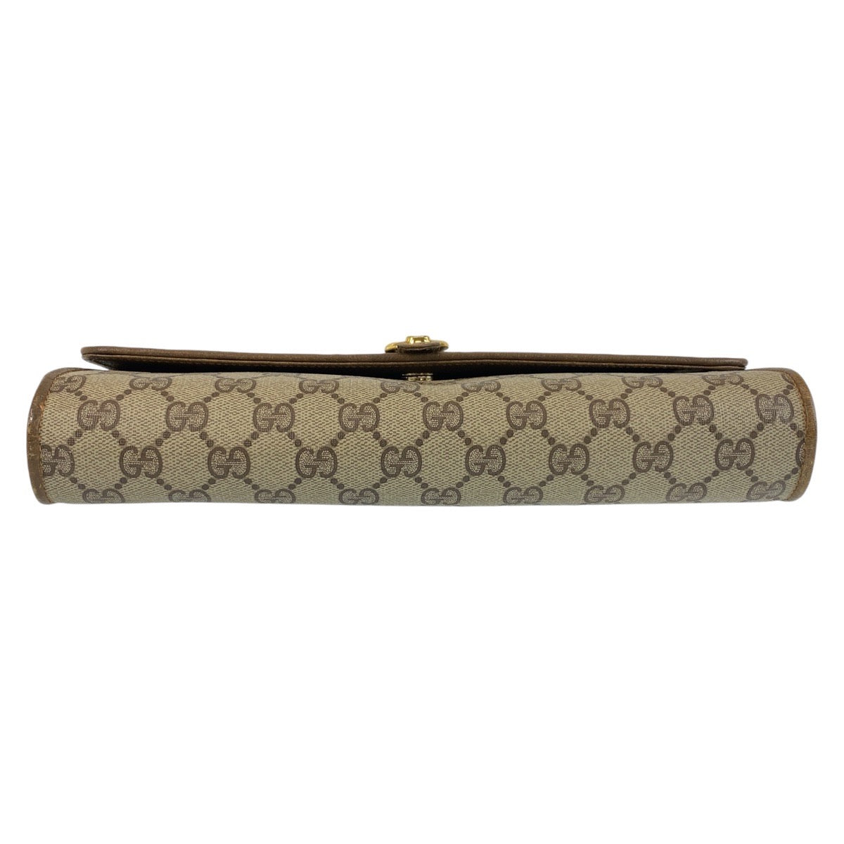 GUCCI Shoulder Bag 904 02 050 GG Supreme canvas, leather Beige Gold Metal Crossbody Shoulder Bag Messenger Bag Old Gucci Women Used