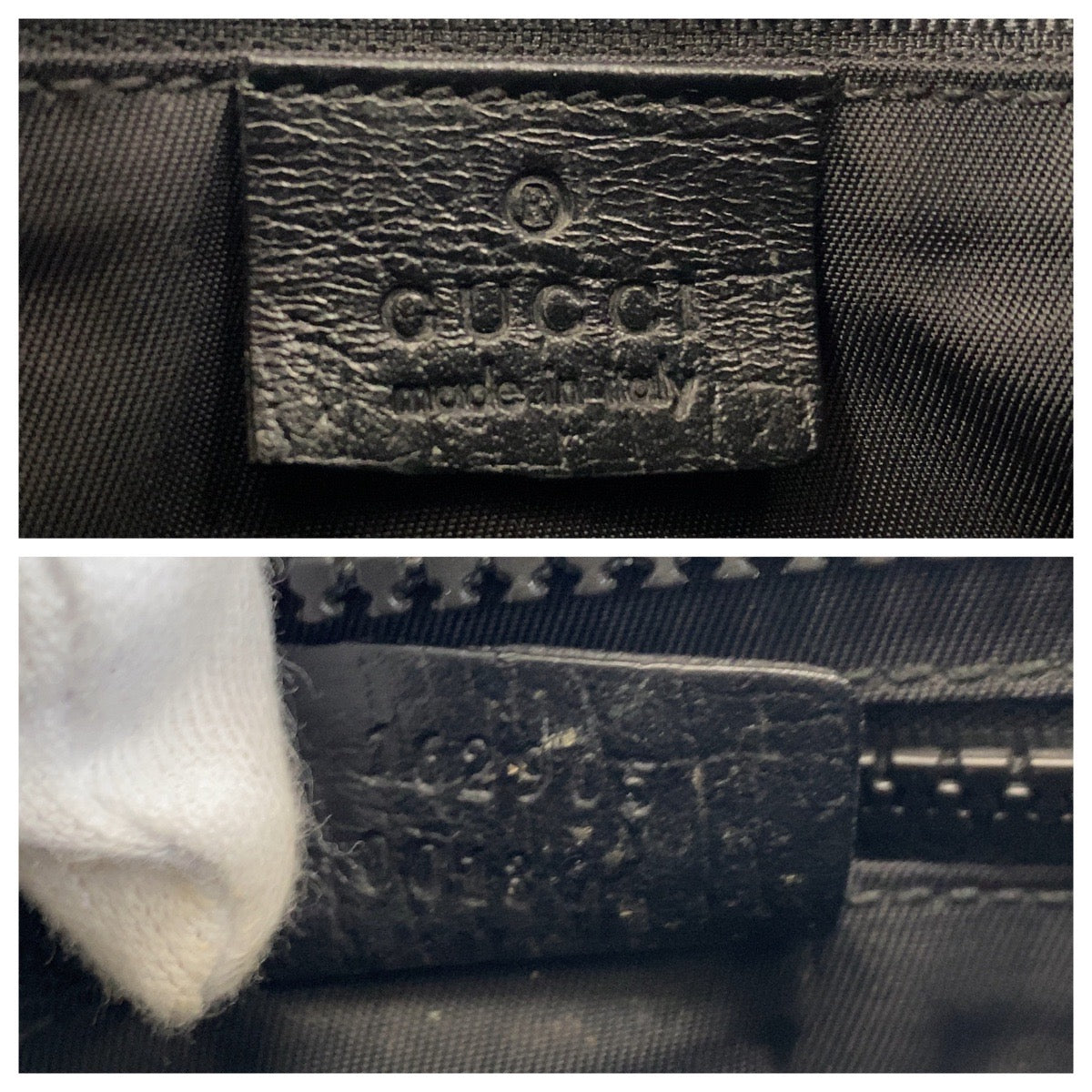 GUCCI Shoulder Bag 162905 GG Supreme Canvas black Crossbody Shoulder Bag Unisex Women Used