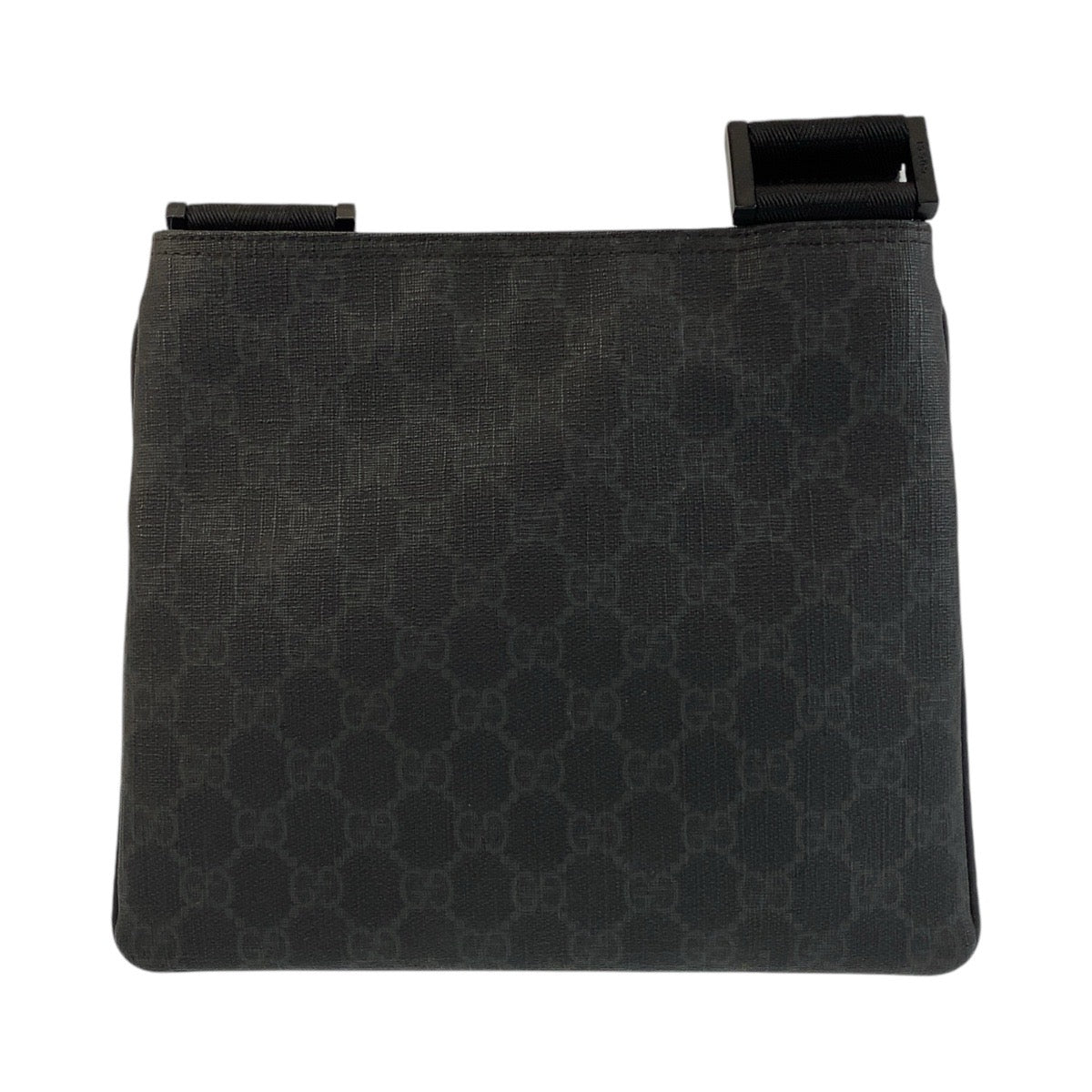 GUCCI Shoulder Bag 162905 GG Supreme Canvas black Crossbody Shoulder Bag Unisex Women Used