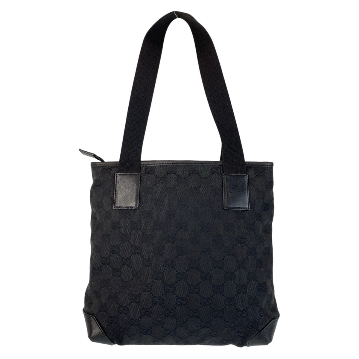 GUCCI Tote Bag 28893 GG canvas, leather black Tote Bag Shoulder Bag Women Used