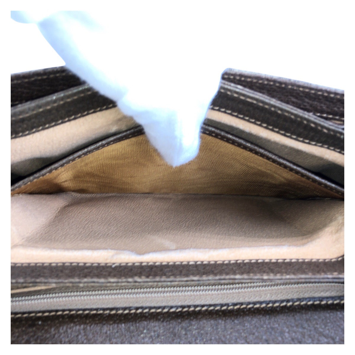 GUCCI Shoulder Bag 001 406 1780 GG Supreme canvas, leather Brown Gold Metal Crossbody Shoulder Bag Messenger Bag Old Gucci Women Used