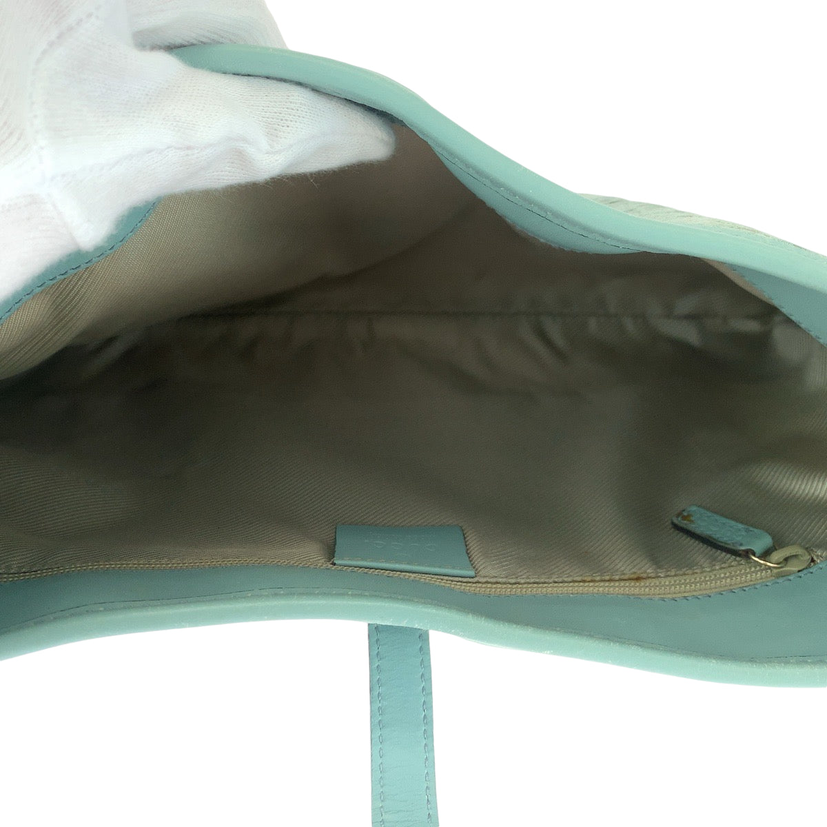 GUCCI Shoulder Bag 001 4057 GG canvas Blue GoldMetal Shoulder Bag Hobo Jackie Women Used