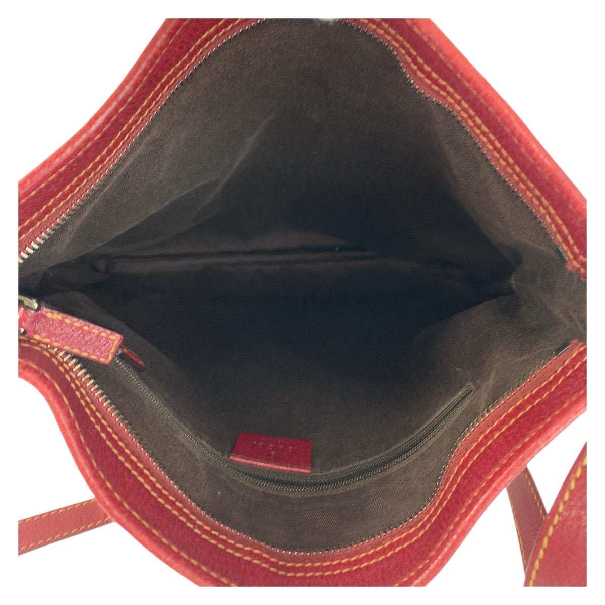 GUCCI Shoulder Bag 113013 GG canvas, leather Beige red Shoulder Bag Messenger bag Women Used