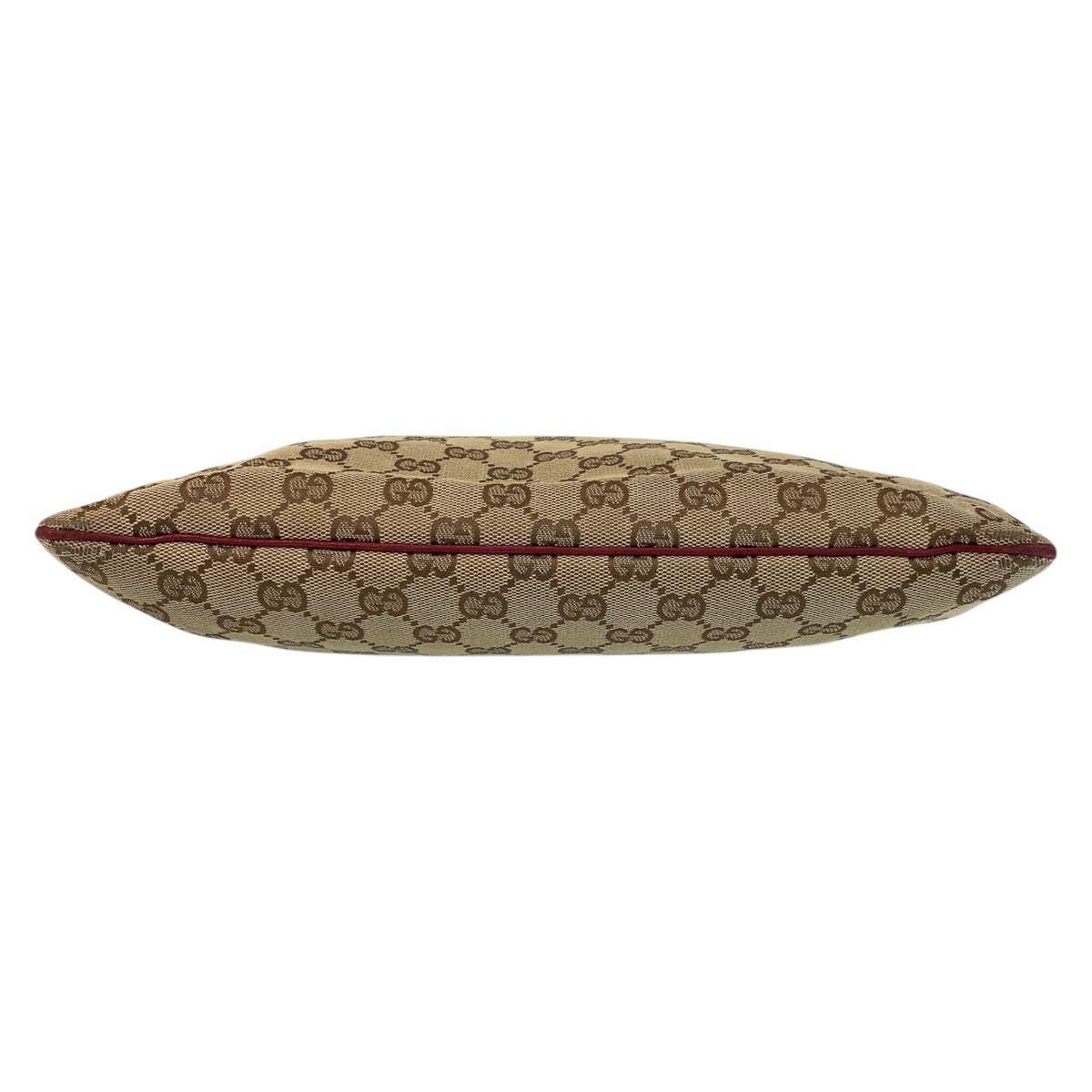 GUCCI Shoulder Bag 113013 GG canvas, leather Beige red Shoulder Bag Messenger bag Women Used