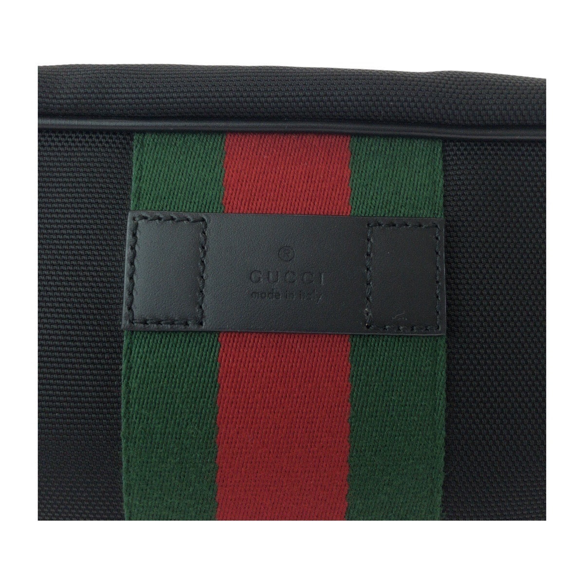 GUCCI business bag 630916 Canvas, Leather Black SilverMetal business bag pouch Sherry line mens Used