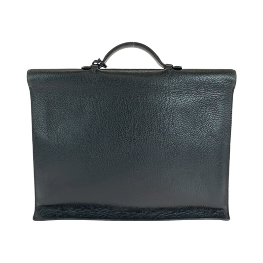 HERMES Business bag Ardenne Black GoldMetal Business bag briefcase Sac Adepeche 38 mens Used
