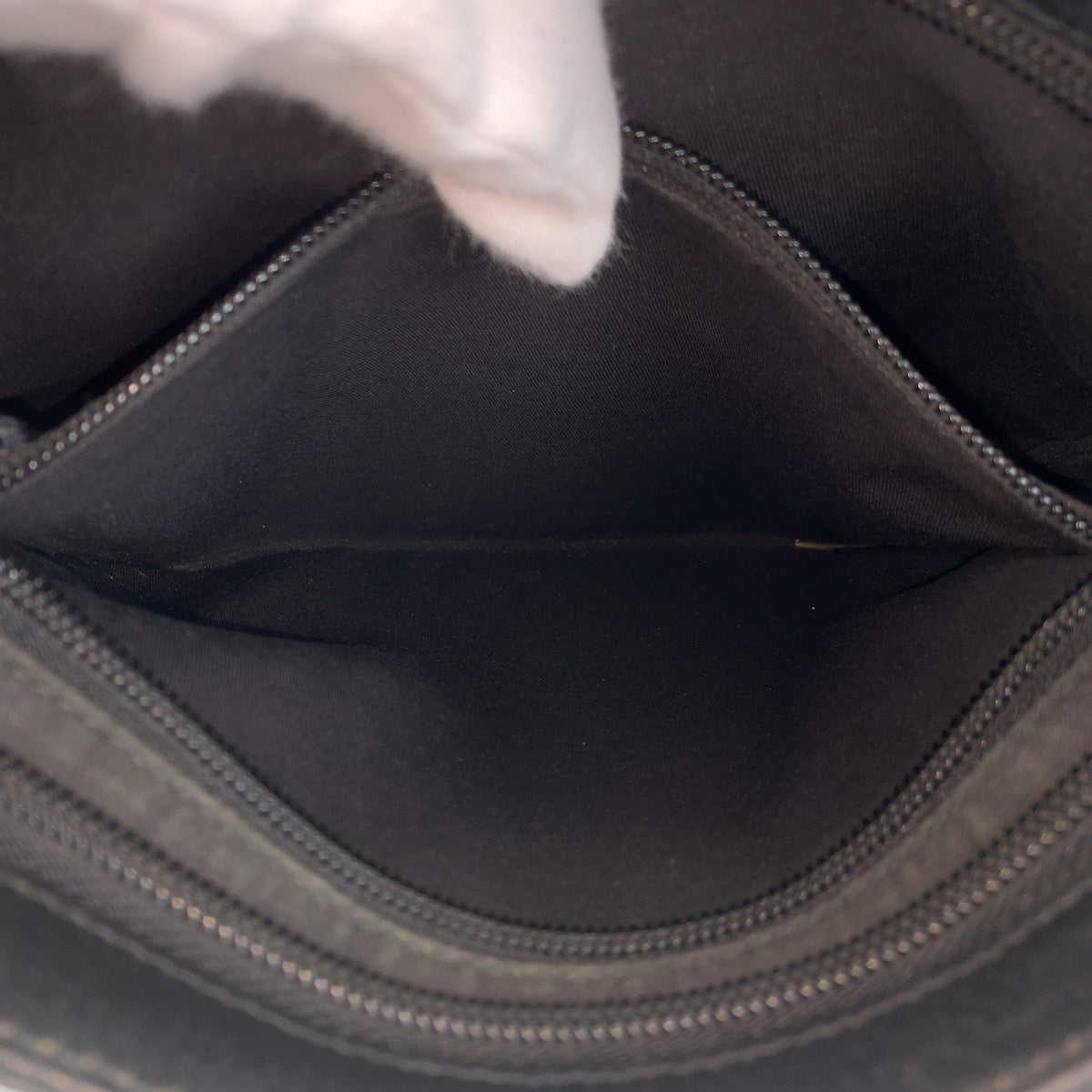 GUCCI Shoulder Bag 293572 GG canvas, leather Black black Crossbody Shoulder Bag Messenger Bag Women Used