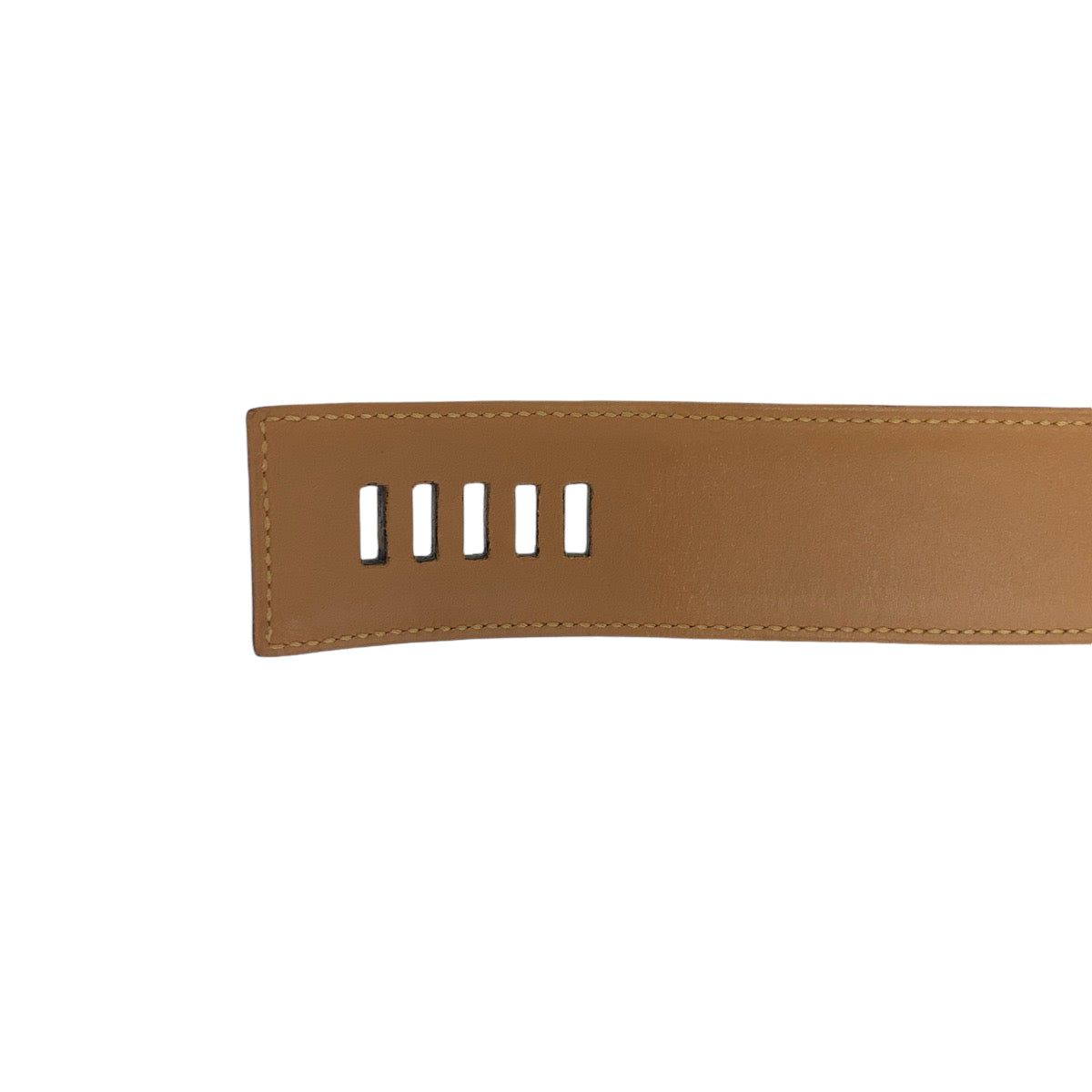 HERMES belt leather Brown Cory Edssian Medor No Size (See Description)