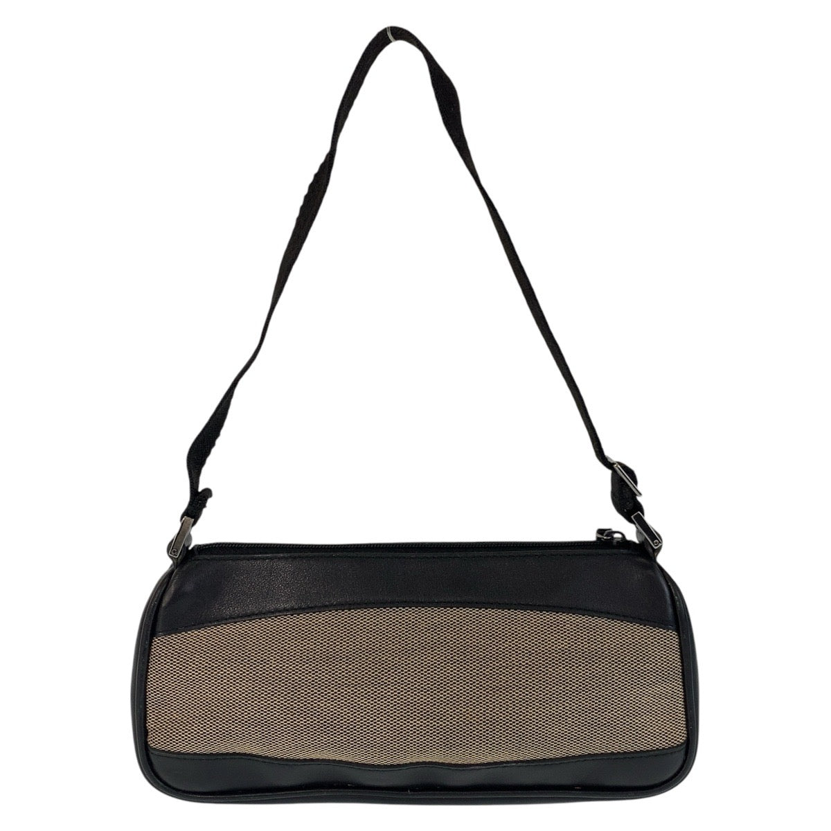 GUCCI Handbag 92820 Canvas, Leather Brown Black SilverMetal Handbag accessory pouch Women Used