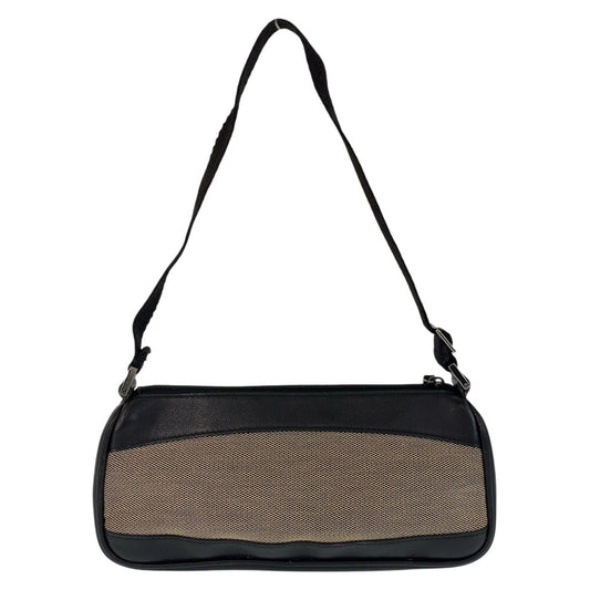 GUCCI Handbag 92820 Canvas, Leather Brown Black SilverMetal Handbag accessory pouch Women Used