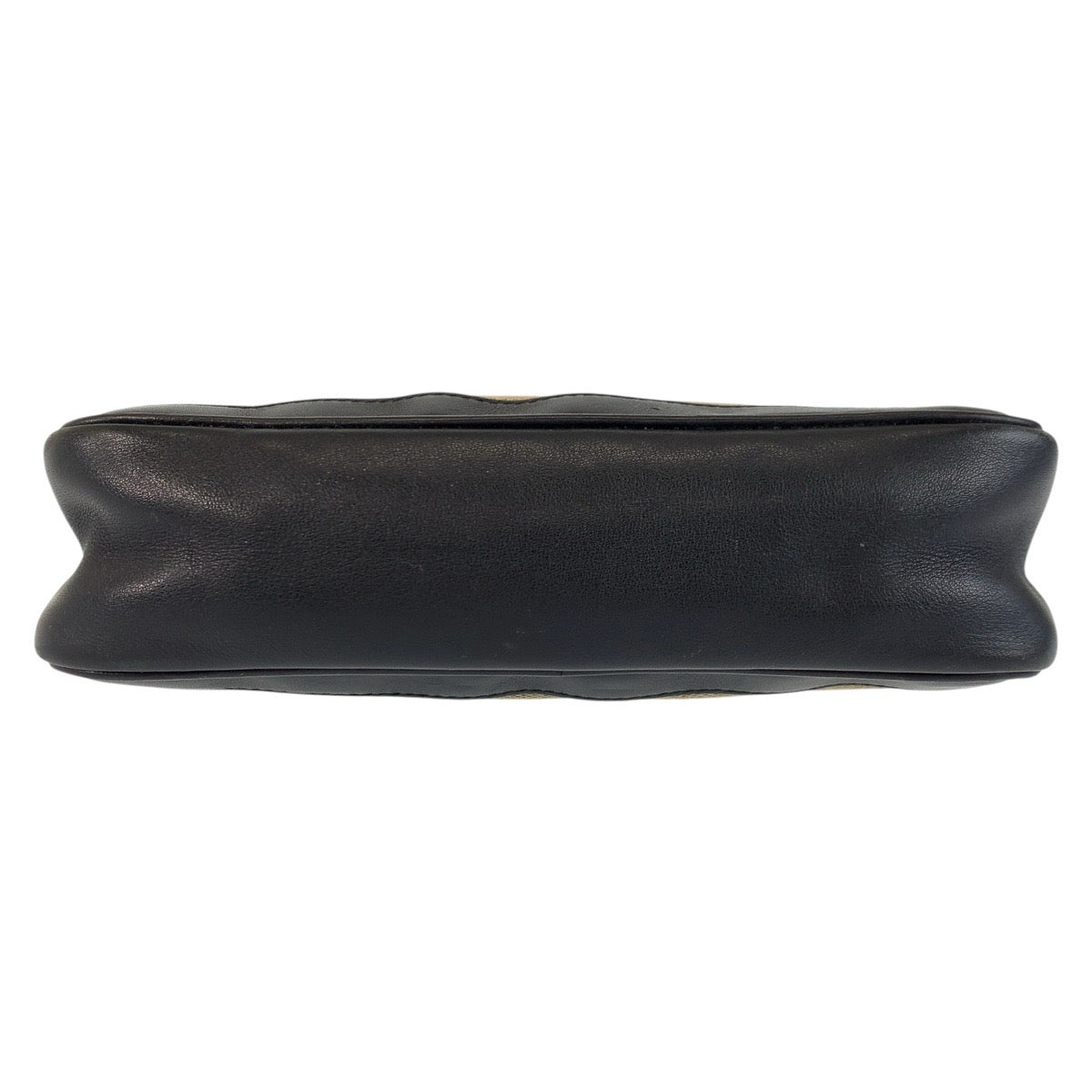 GUCCI Handbag 92820 Canvas, Leather Brown Black SilverMetal Handbag accessory pouch Women Used