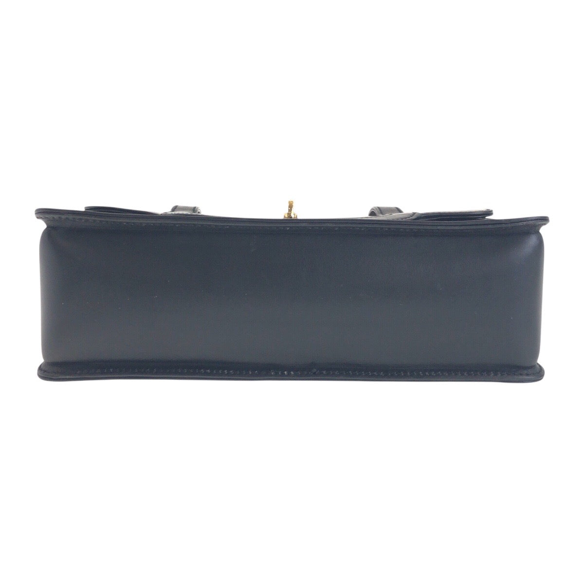 GUCCI Handbag 000 113 0231 leather Black GoldMetal Bamboo Women Used